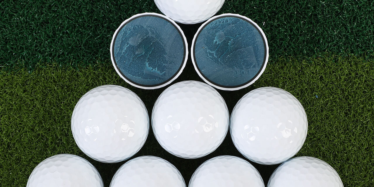 Tournament grade 3 piece performance golf balls bulk