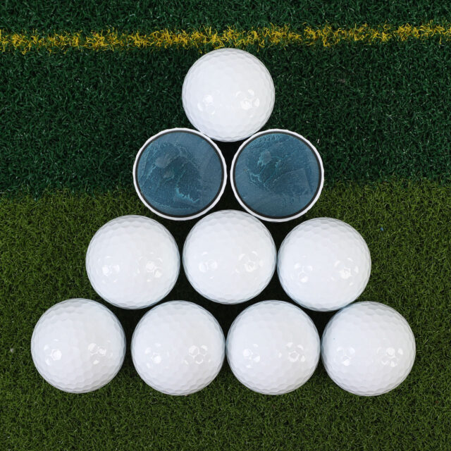 Tournament grade 3 piece performance golf balls bulk