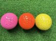 Colorful 3 piece performance tournament golf balls wholesale