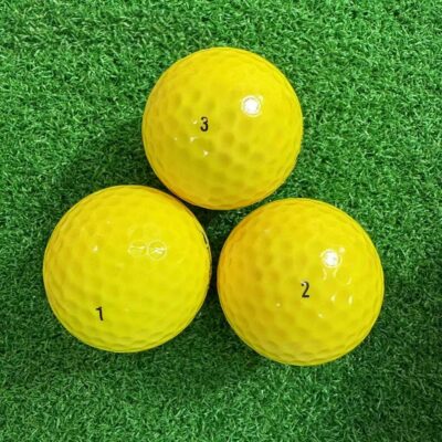 Colorful 3 piece performance tournament golf balls wholesale