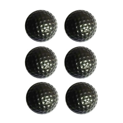 Durable custom color logo 1 piece practice golf balls wholesale