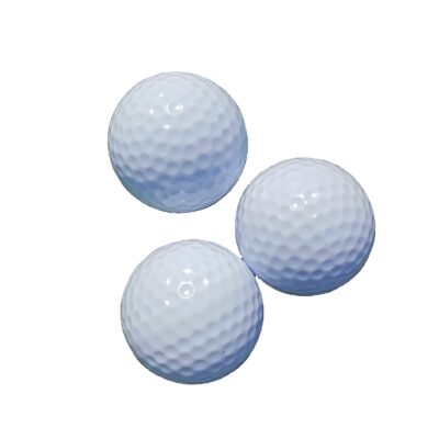 Durable custom color logo 1 piece practice golf balls wholesale