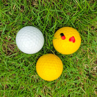 Personalized custom logo piece practice golf balls supplier