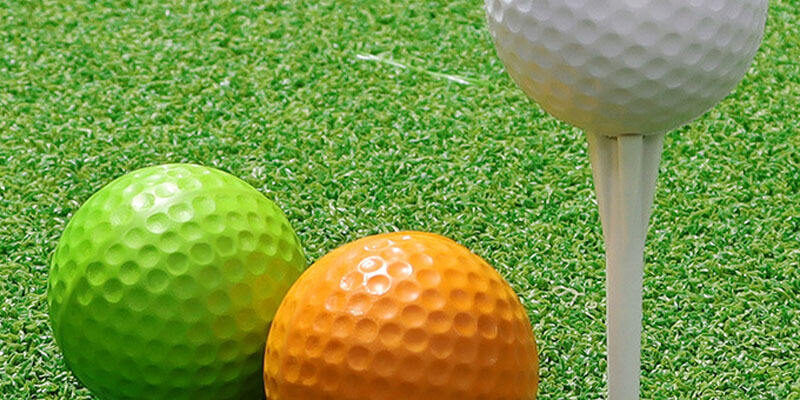 Custom Logo Personalized Practice Golf Balls (6) Personalized custom logo piece practice golf balls supplier