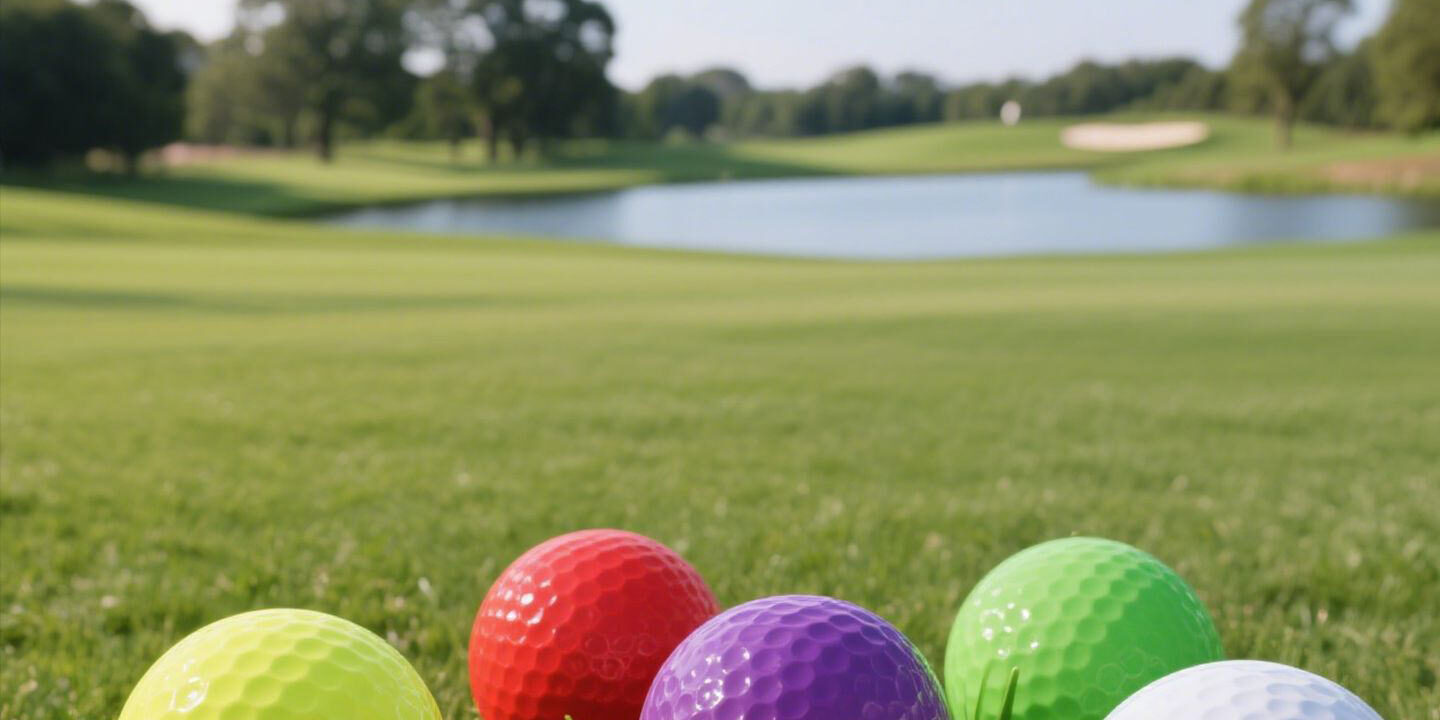 Durable Multi-Color 2 Piece Distance Golf Balls (4) Colorful 2 piece distance golf balls bulk supply