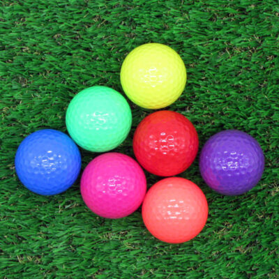 Colorful 2 piece distance golf balls bulk supply