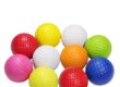High quality colored piece practice golf balls manufacturer