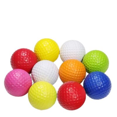 High quality colored piece practice golf balls manufacturer