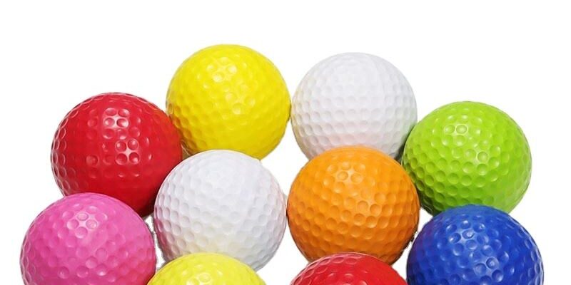 Durable Multi-Color Piece Practice Golf Balls (1) High quality colored piece practice golf balls manufacturer