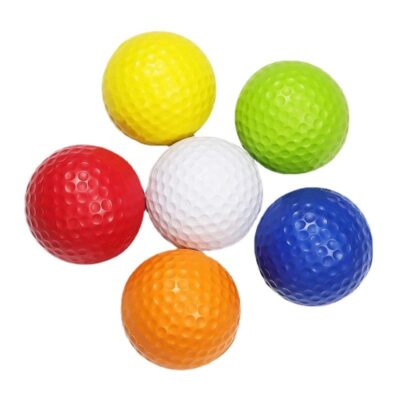 High quality colored piece practice golf balls manufacturer