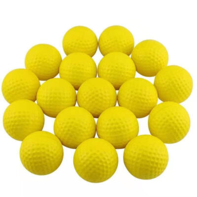 High quality colored piece practice golf balls manufacturer
