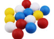 High quality colored piece practice golf balls manufacturer