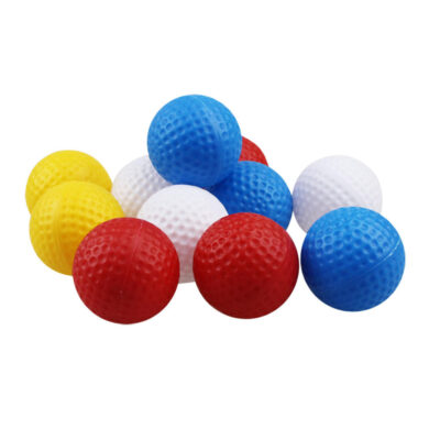 High quality colored piece practice golf balls manufacturer