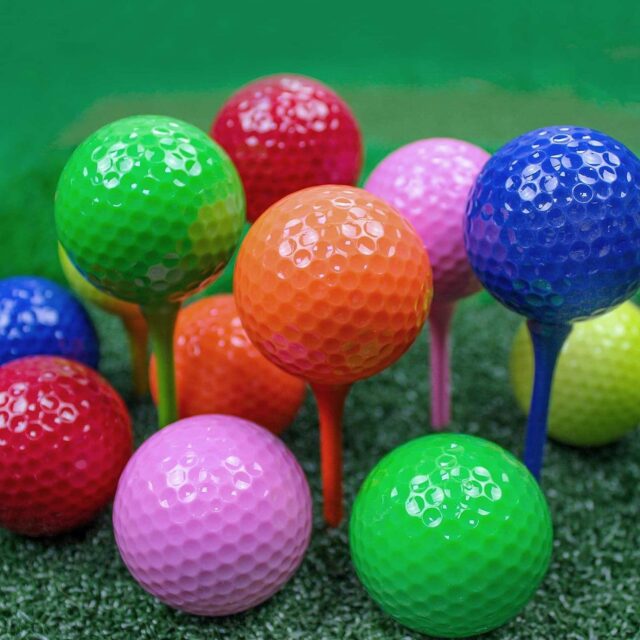 Personalized color 2 piece distance golf balls factory