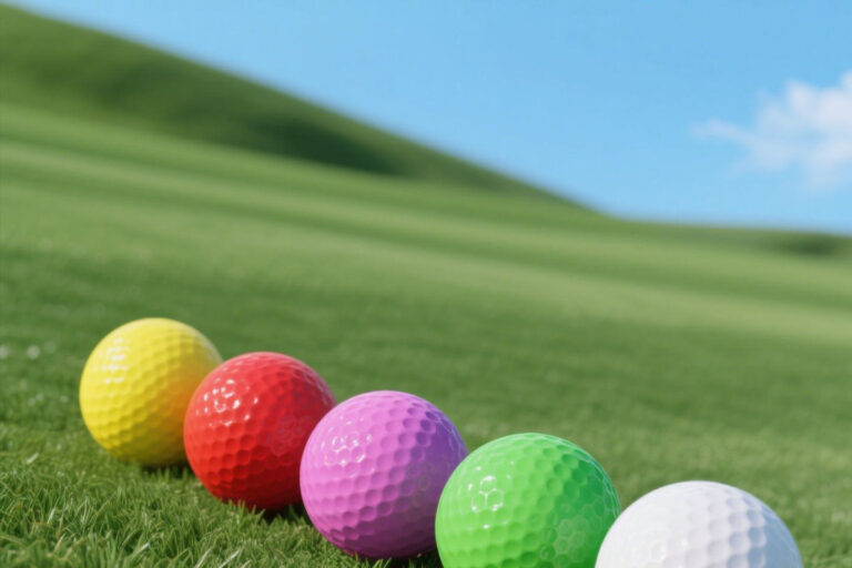 Personalized color 2 piece distance golf balls factory