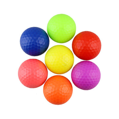 Multi-color 2 piece distance golf balls supplier