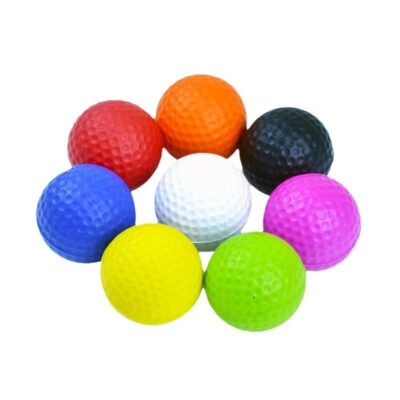 Multi-color 2 piece distance golf balls supplier