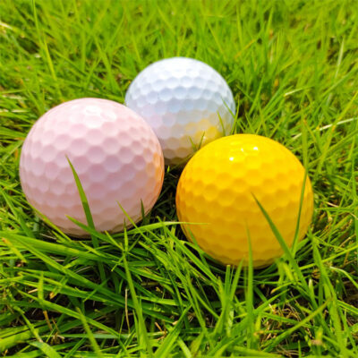 Multi-color 2 piece distance golf balls supplier
