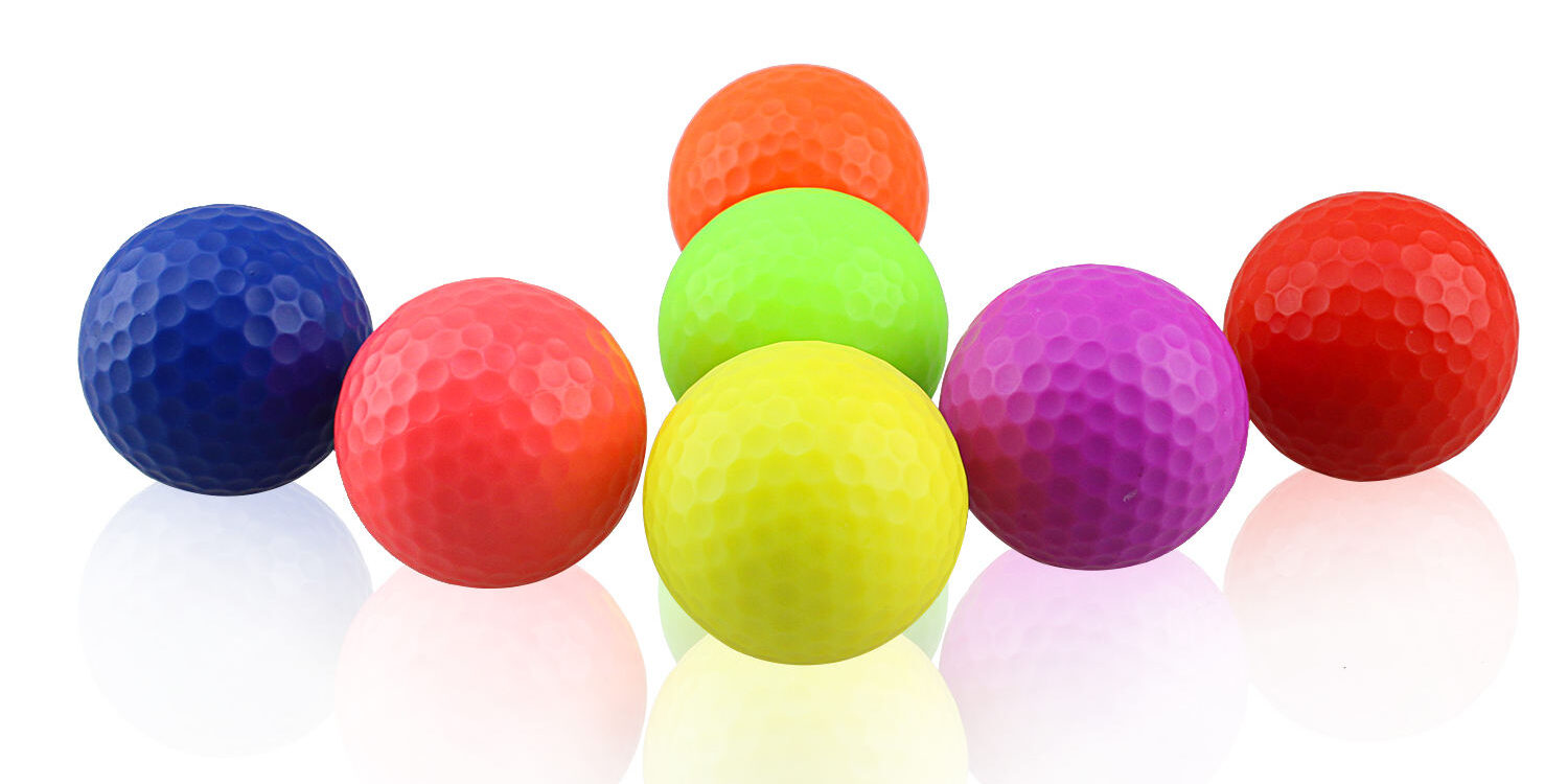 Hot Selling Multi-Color 2 Piece Distance Golf Balls (4) Multi-color 2 piece distance golf balls supplier