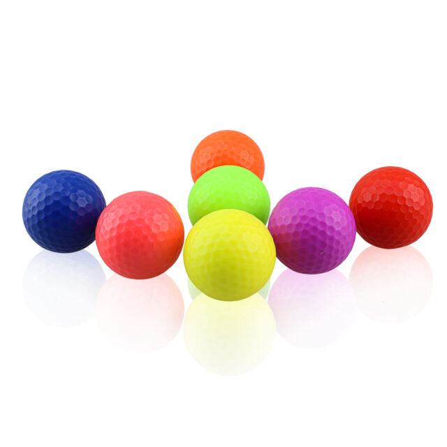 Multi-color 2 piece distance golf balls supplier