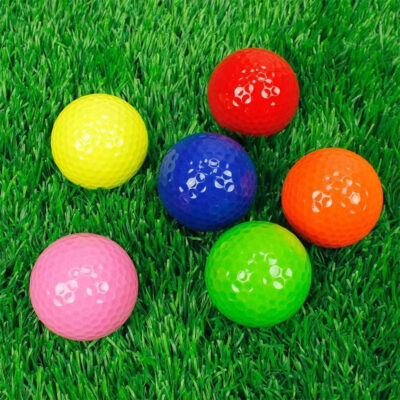 Multi-color 2 piece distance golf balls supplier
