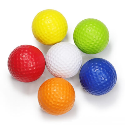 Multi-color 2 piece distance golf balls supplier