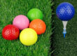 Multi-color 2 piece distance golf balls supplier