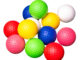Custom logo piece practice golf balls colorful design