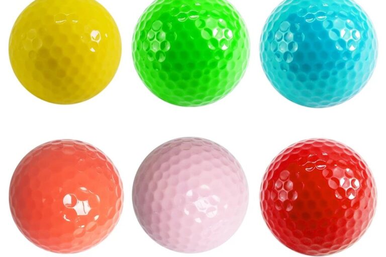 Custom logo colored outdoor piece practice golf balls factory