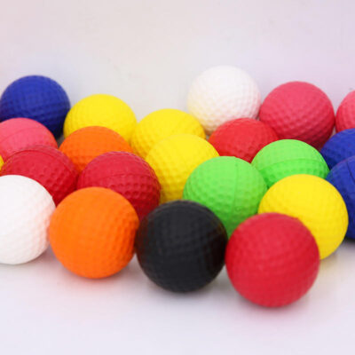 PU foam indoor piece practice golf balls bulk supply