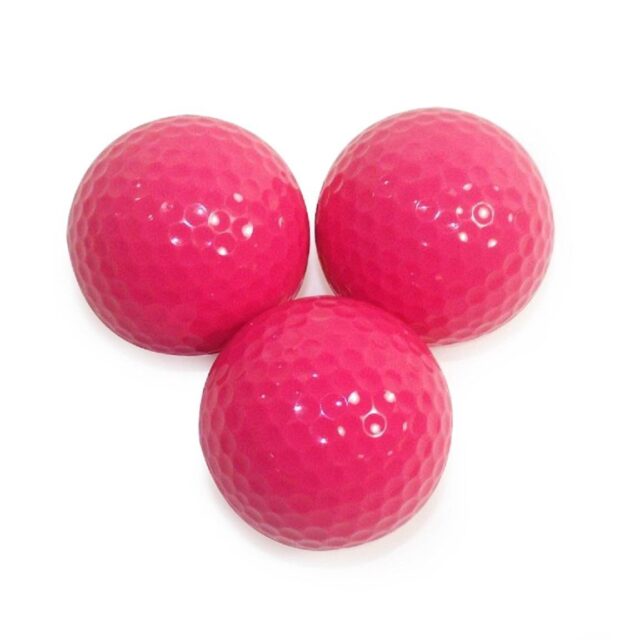 Premium Piece Practice Golf Balls Manufacturer (3) Multi-color piece practice golf balls for training use