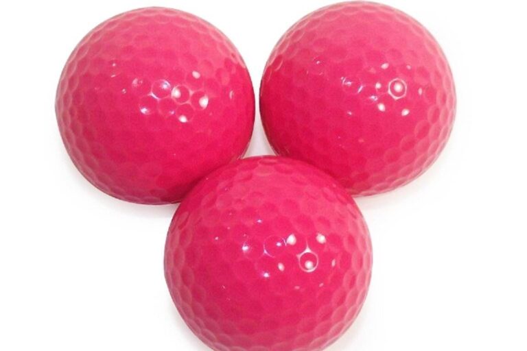 Multi-color piece practice golf balls for training use