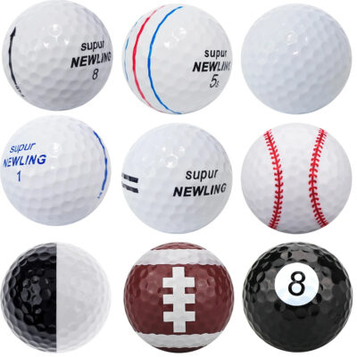 Wholesale custom logo 3 piece performance golf balls manufacturer